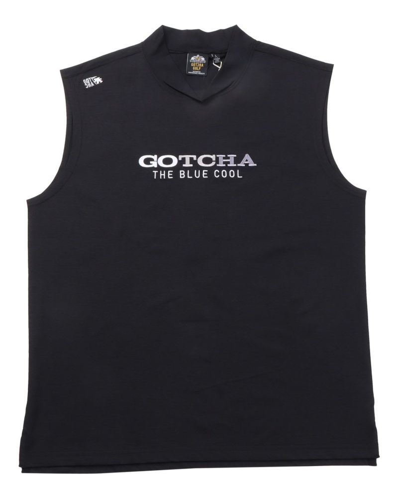 GOTCHA GOLF] ハイブリッド 多機能 グラデ ロゴ モックネック