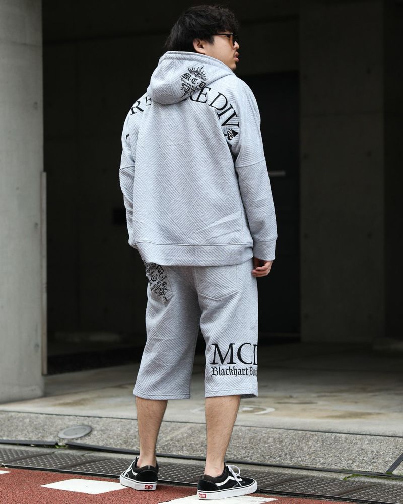 杢グレー:173cm/63kg(Lサイズ着用)