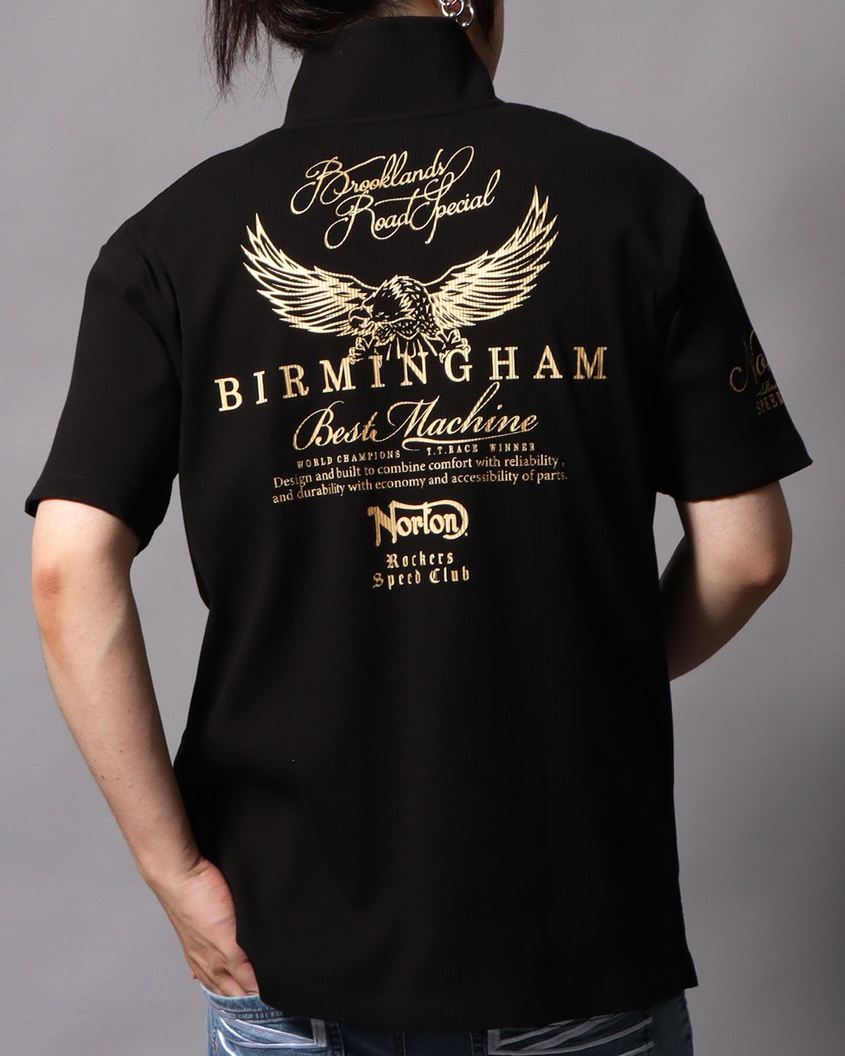 ブラック：178cm/75kg(Lサイズ着用)