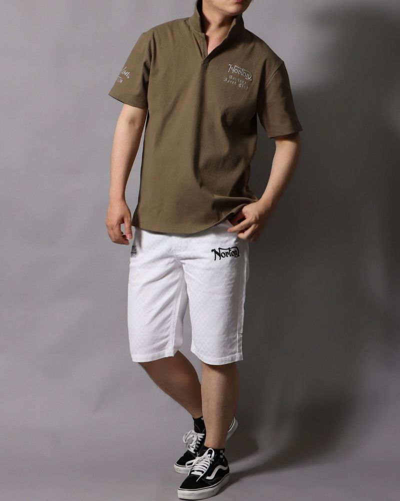 カーキ：178cm/75kg(Lサイズ着用)