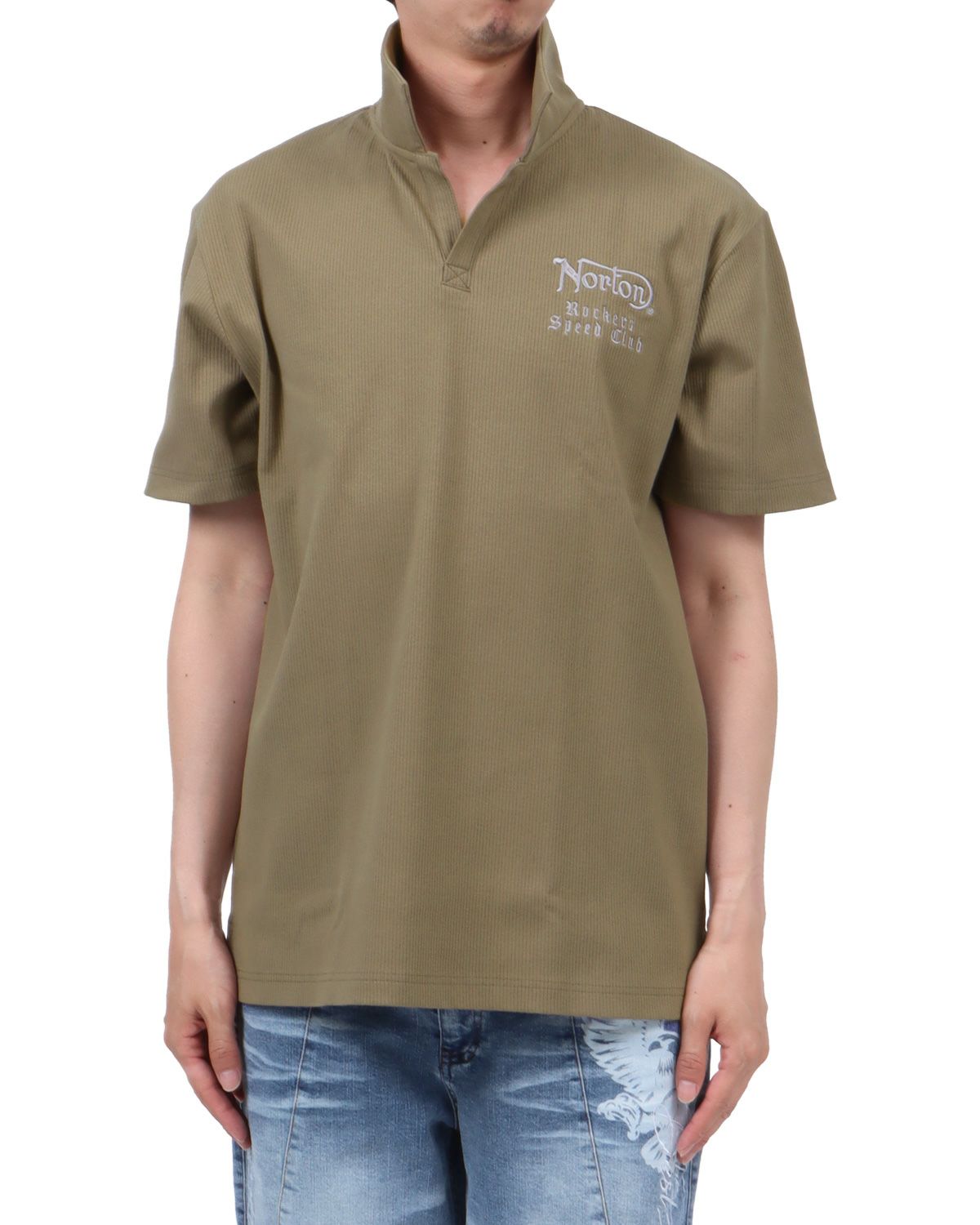 カーキ：174cm62kg(Lサイズ着用)