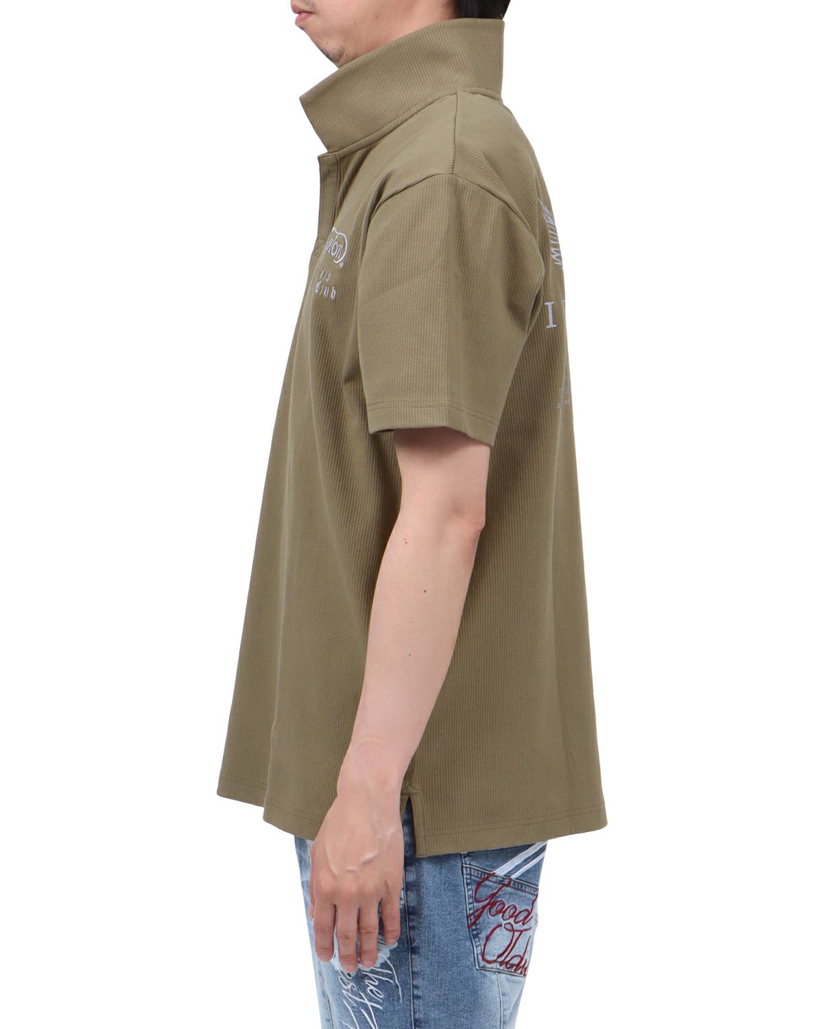 カーキ：174cm62kg(Lサイズ着用)