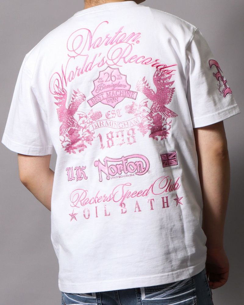 Norton] ピンク ローズ MAX Tシャツ | PEET ONLINE STORE