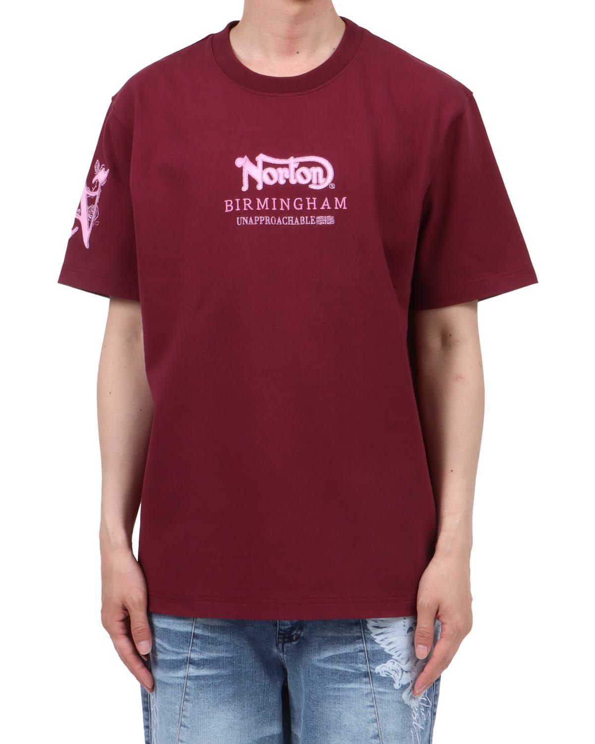 ワイン：174cm62kg(Lサイズ着用)