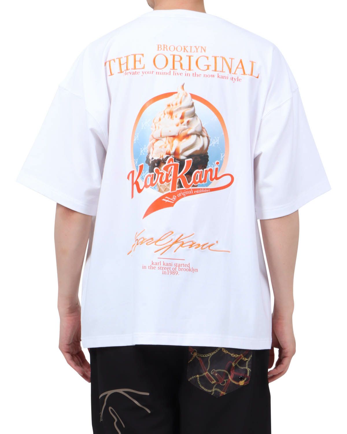 オレンジ：174cm62kg(Lサイズ着用)