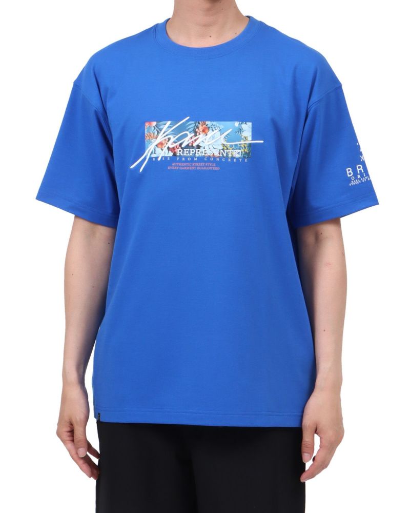 Karl Kani] 接触冷感 リゾート ロゴ Tシャツ | PEET ONLINE STORE