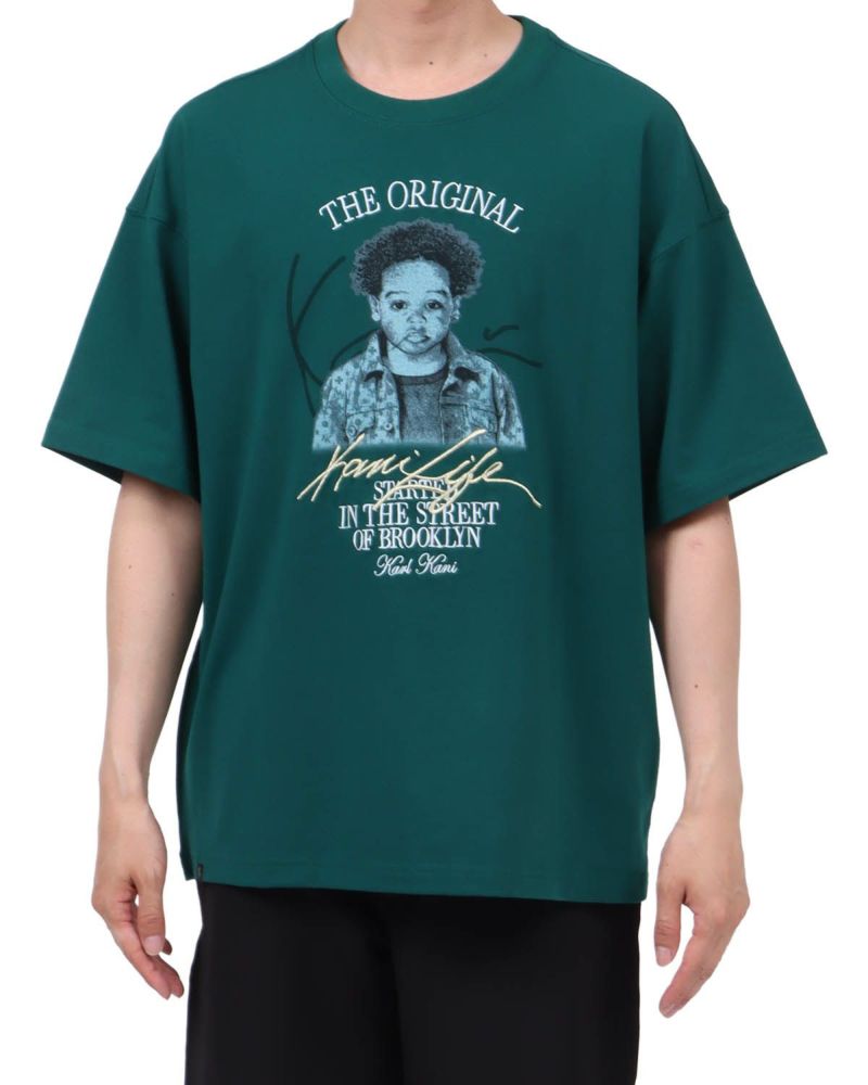 グリーン：174cm62kg(Lサイズ着用)