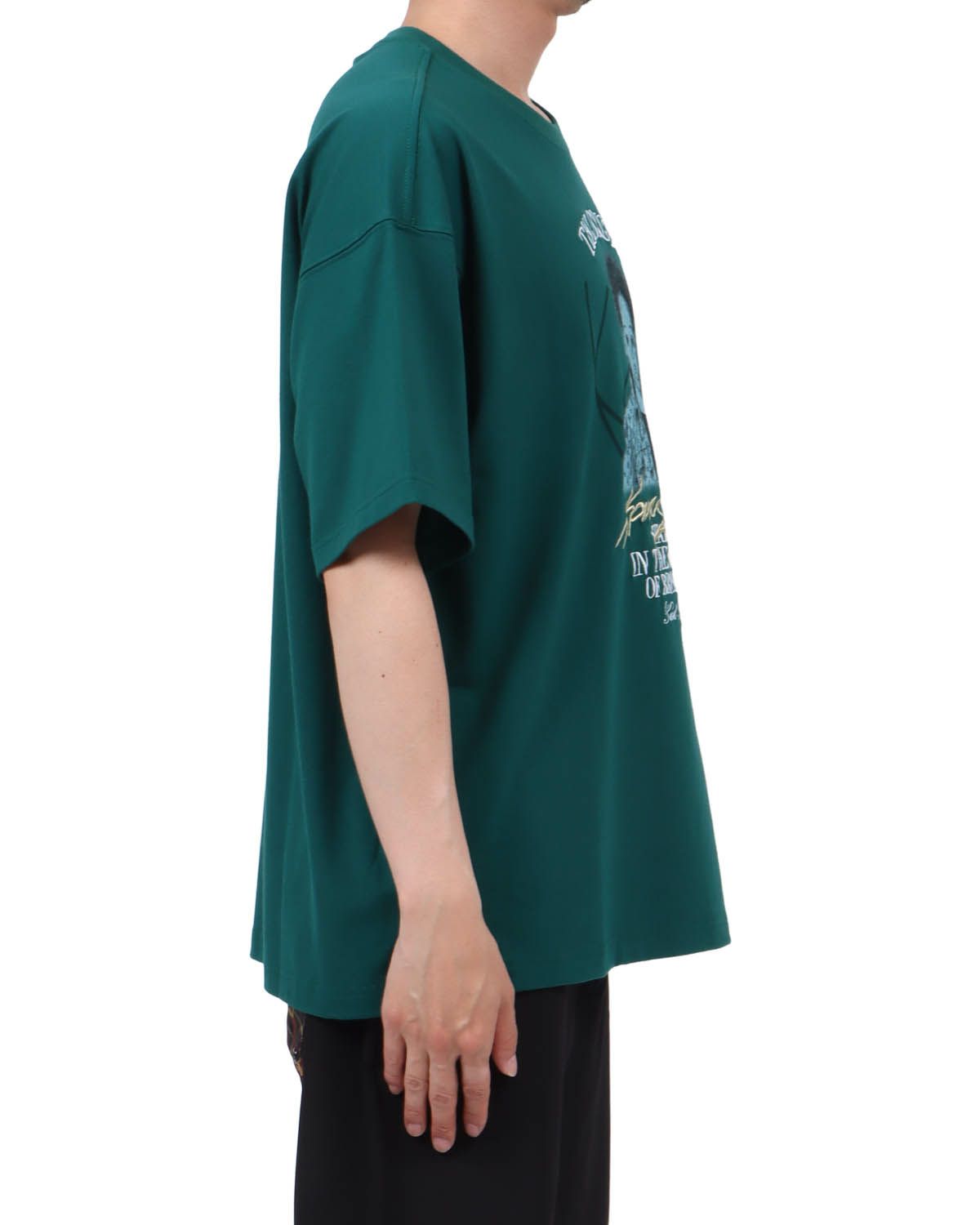 グリーン：174cm62kg(Lサイズ着用)