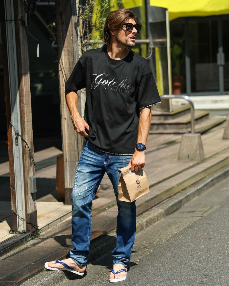 ブラック：183cm/70kg(Lサイズ着用)