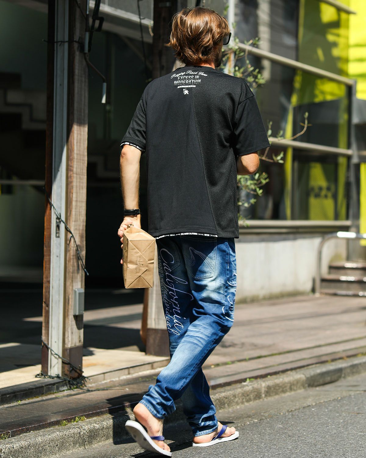 ブラック：183cm/70kg(Lサイズ着用)