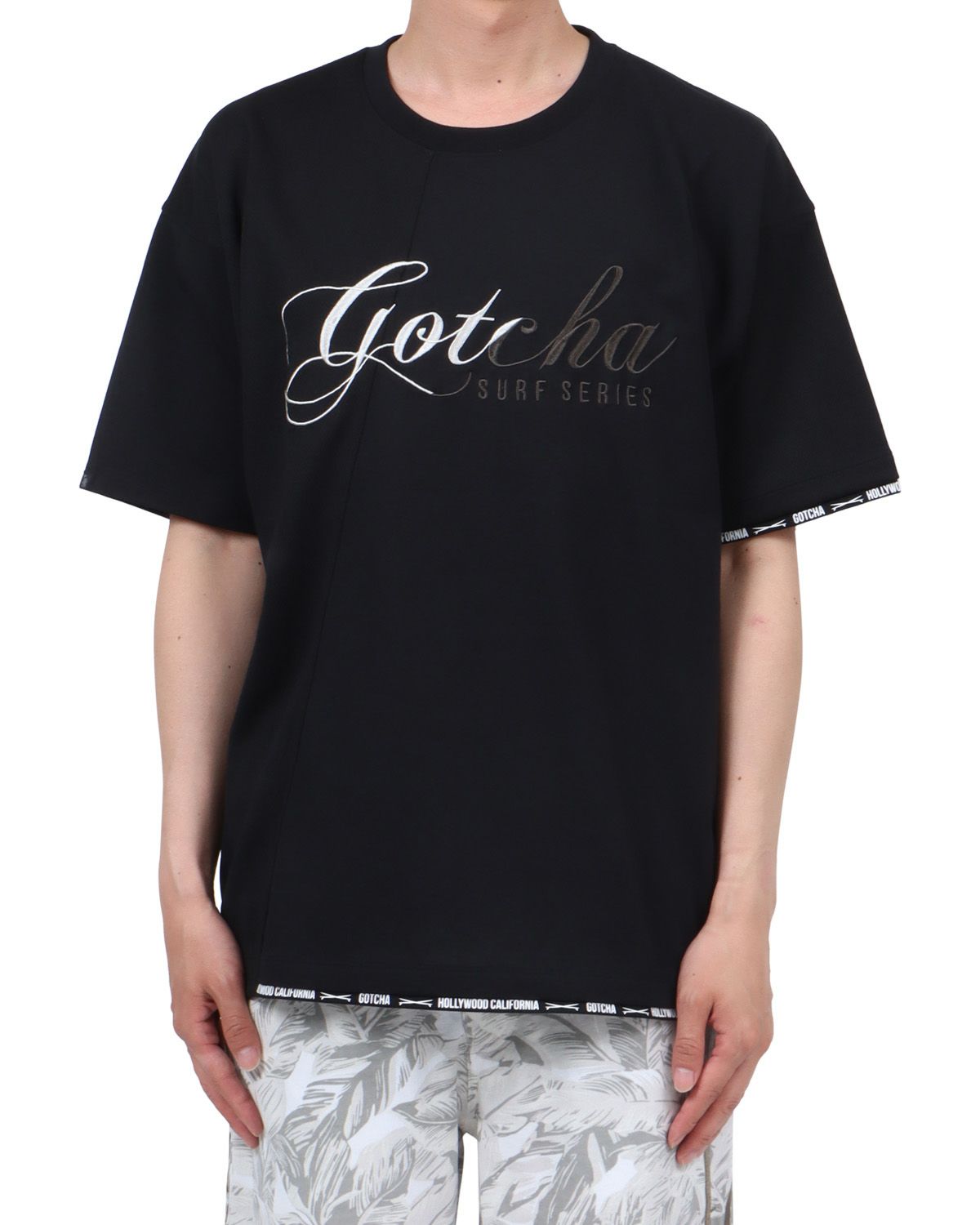 ブラック：174cm62kg(Lサイズ着用)