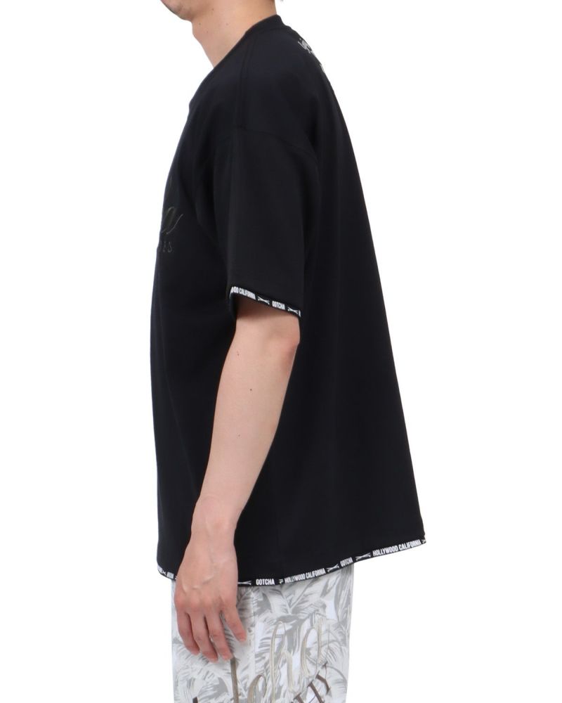 ブラック：174cm62kg(Lサイズ着用)