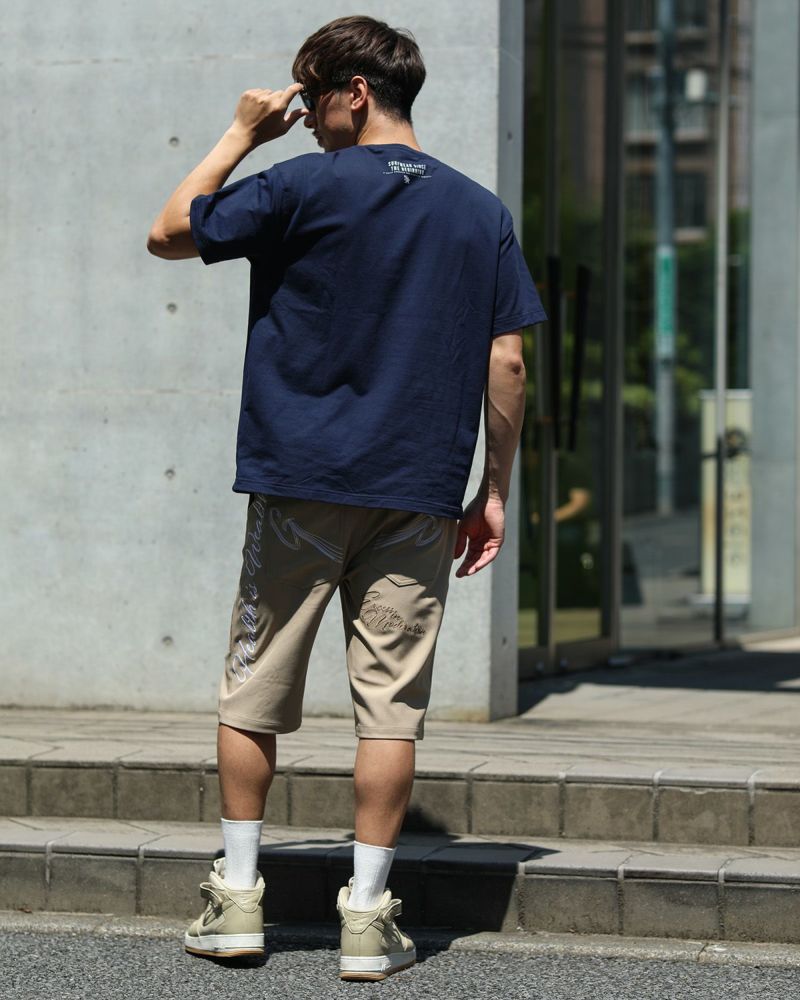 ダークネイビー：180cm/70kg(Lサイズ着用)