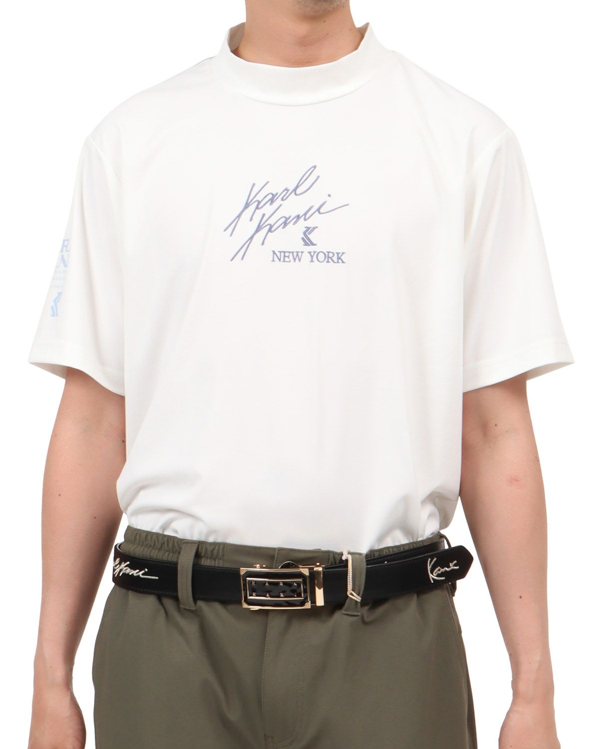 ホワイト：174cm62kg(Lサイズ着用)