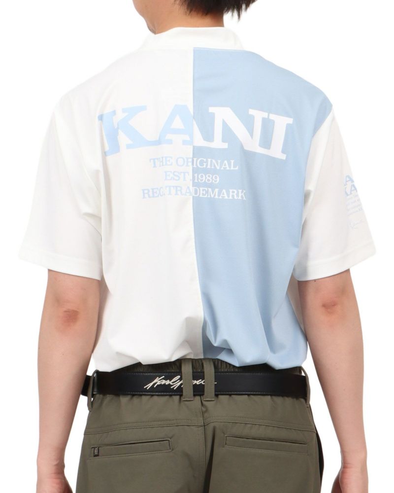 ホワイト：174cm62kg(Lサイズ着用)