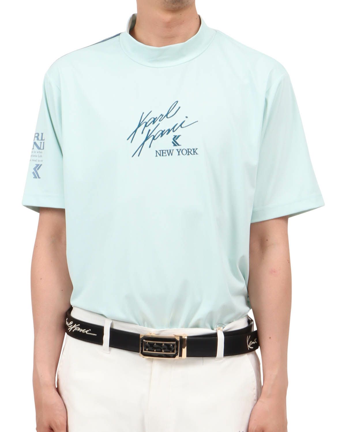 ミントグリーン：174cm62kg(Lサイズ着用)