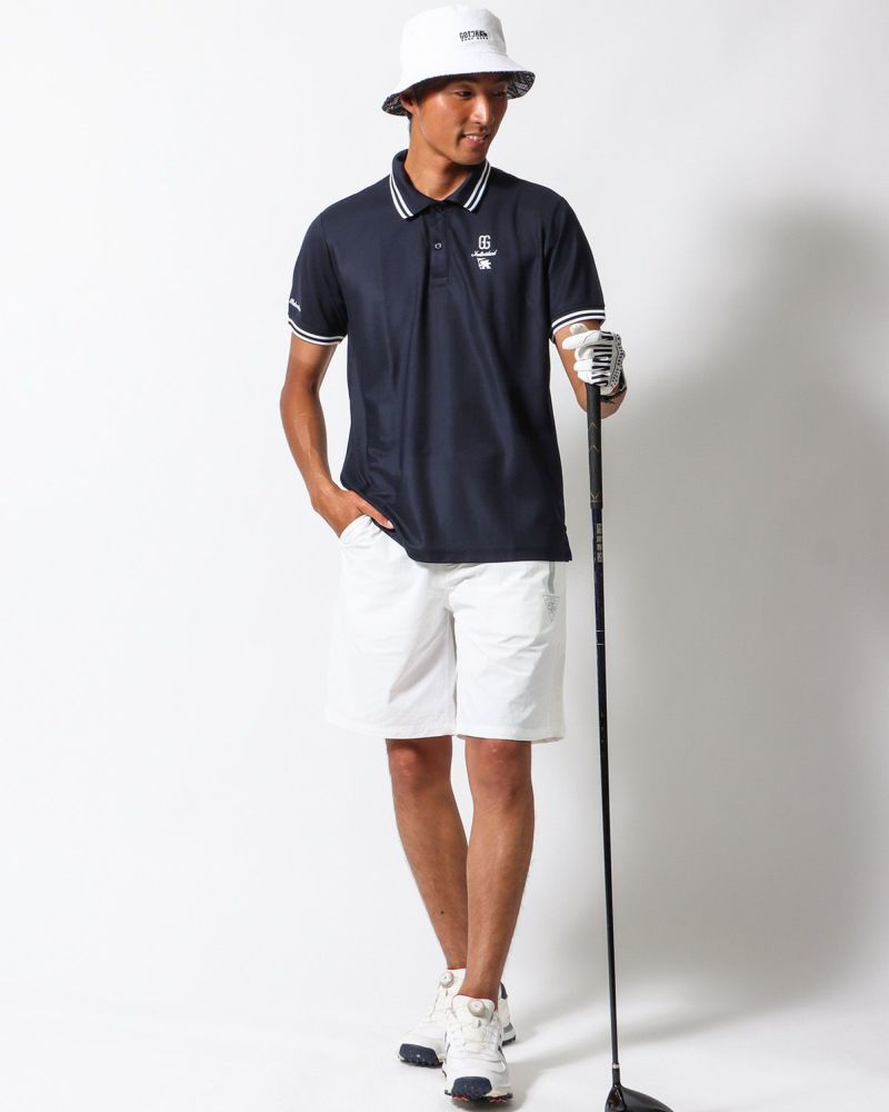 ホワイト：178cm/68kg(Lサイズ着用)