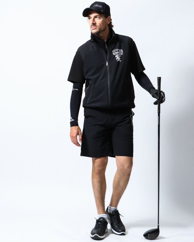 GOTCHA GOLF] 撥水 ストレッチ エアリー ベーシック ショーツ