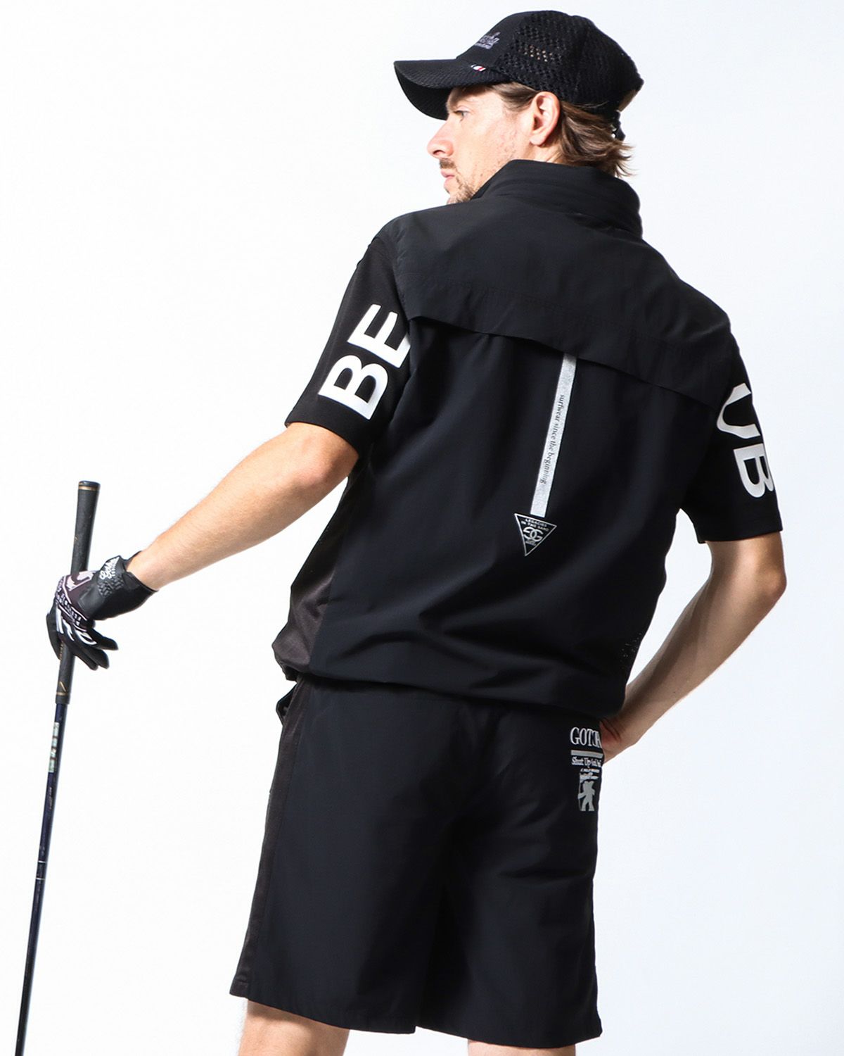 ブラック：183cm/70kg(Lサイズ着用)