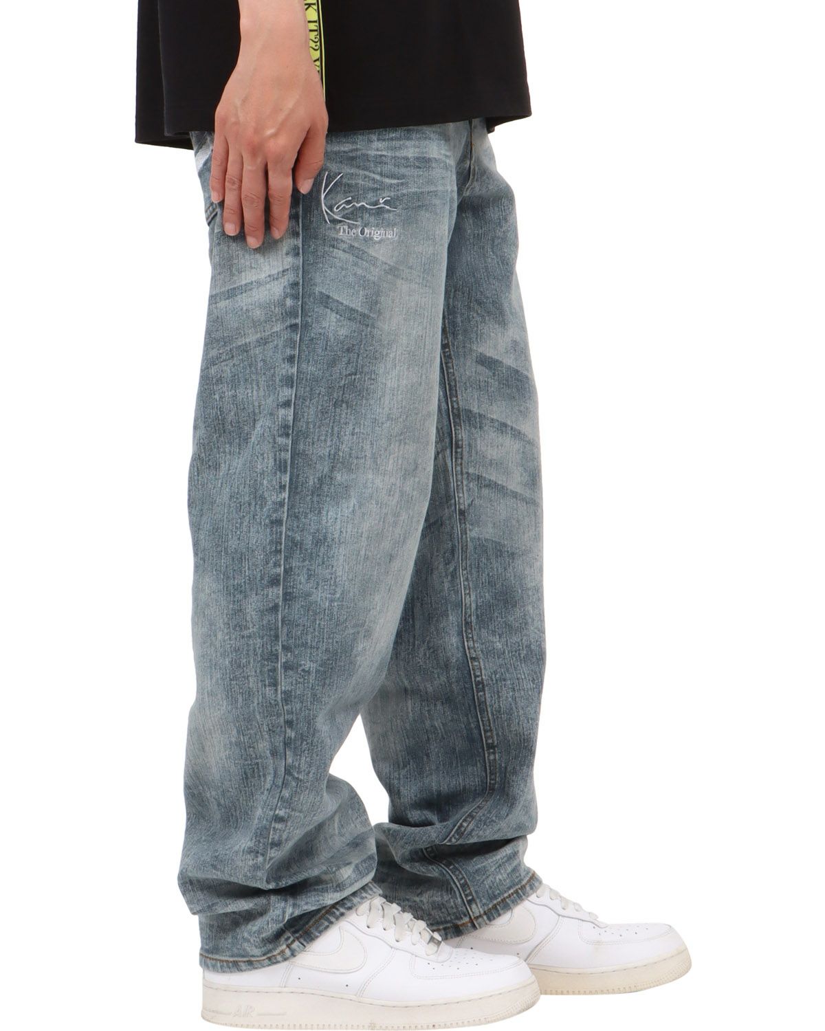 インディゴ：174cm62kg(Mサイズ着用)