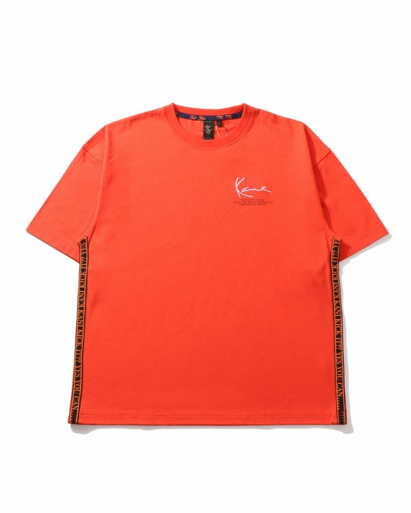 Karl Kani] SL ロゴテープ ビッグシルエット カラー Tシャツ | PEET