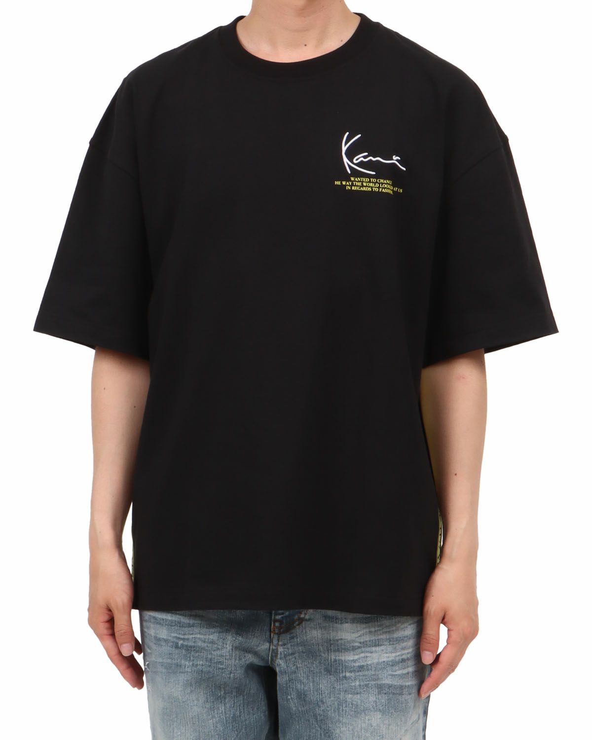 ブラック：174cm62kg(Lサイズ着用)