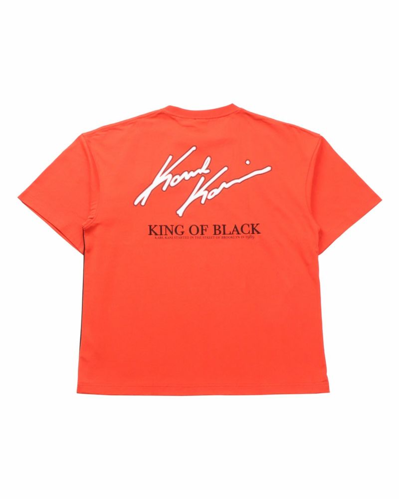 Karl Kani] SL ロゴテープ ビッグシルエット カラー Tシャツ | PEET