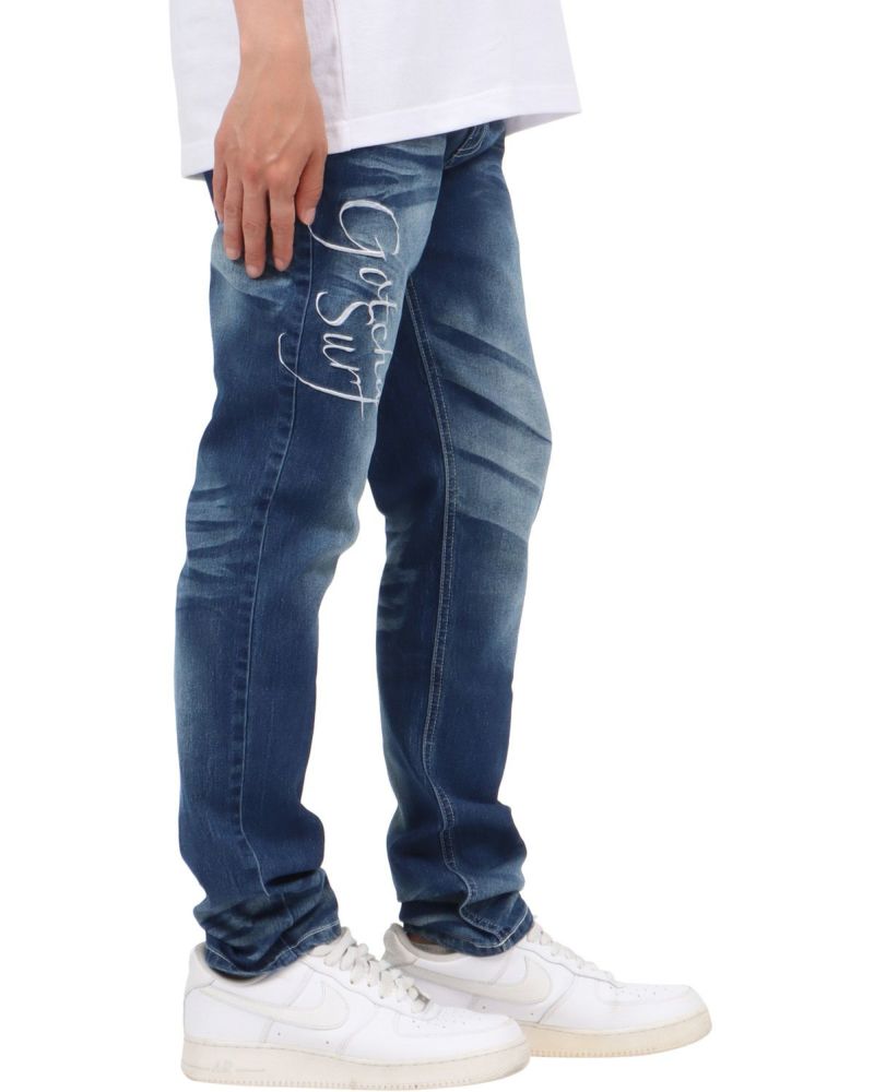 GOTCHA] ストレッチ メッシュ使い デニムパンツ | PEET ONLINE STORE