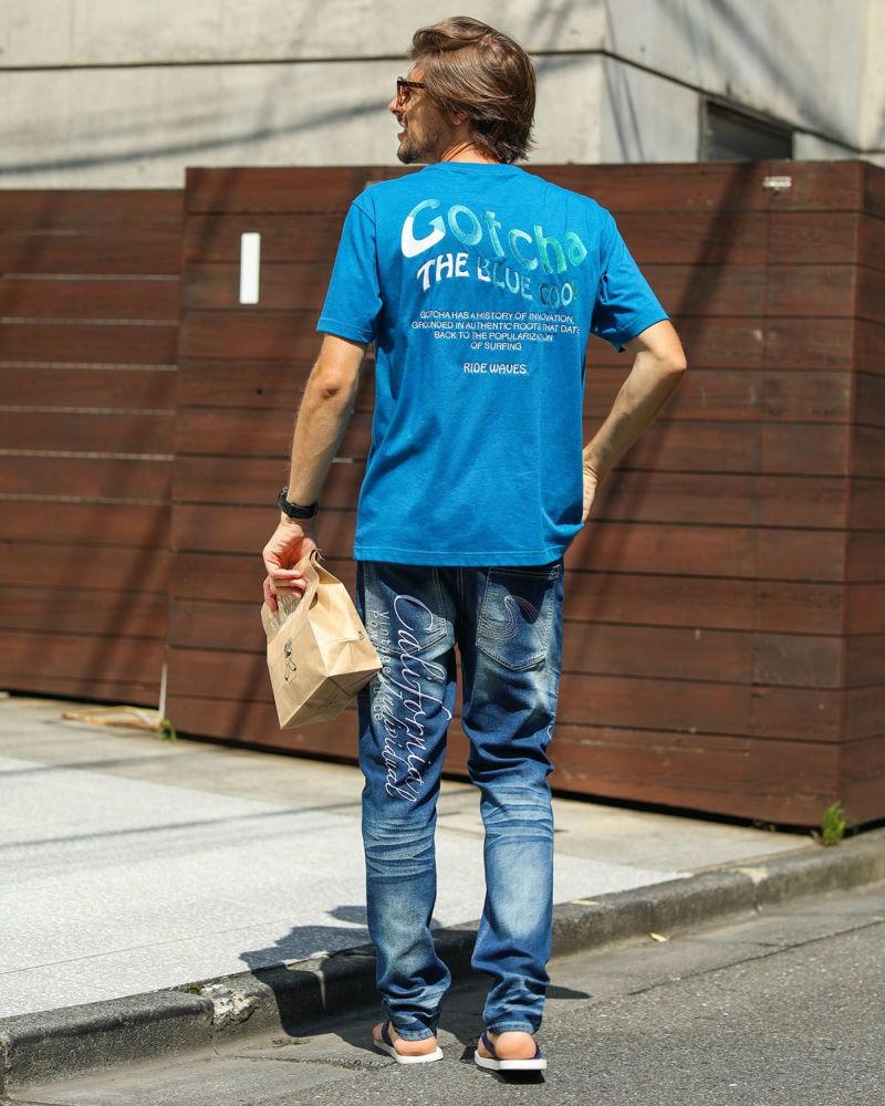 ブルー：183cm/70kg(Lサイズ着用)