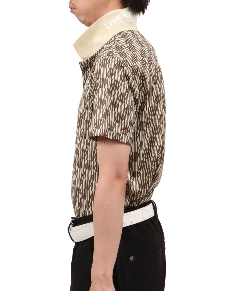 ベージュ：174cm62kg(Lサイズ着用)