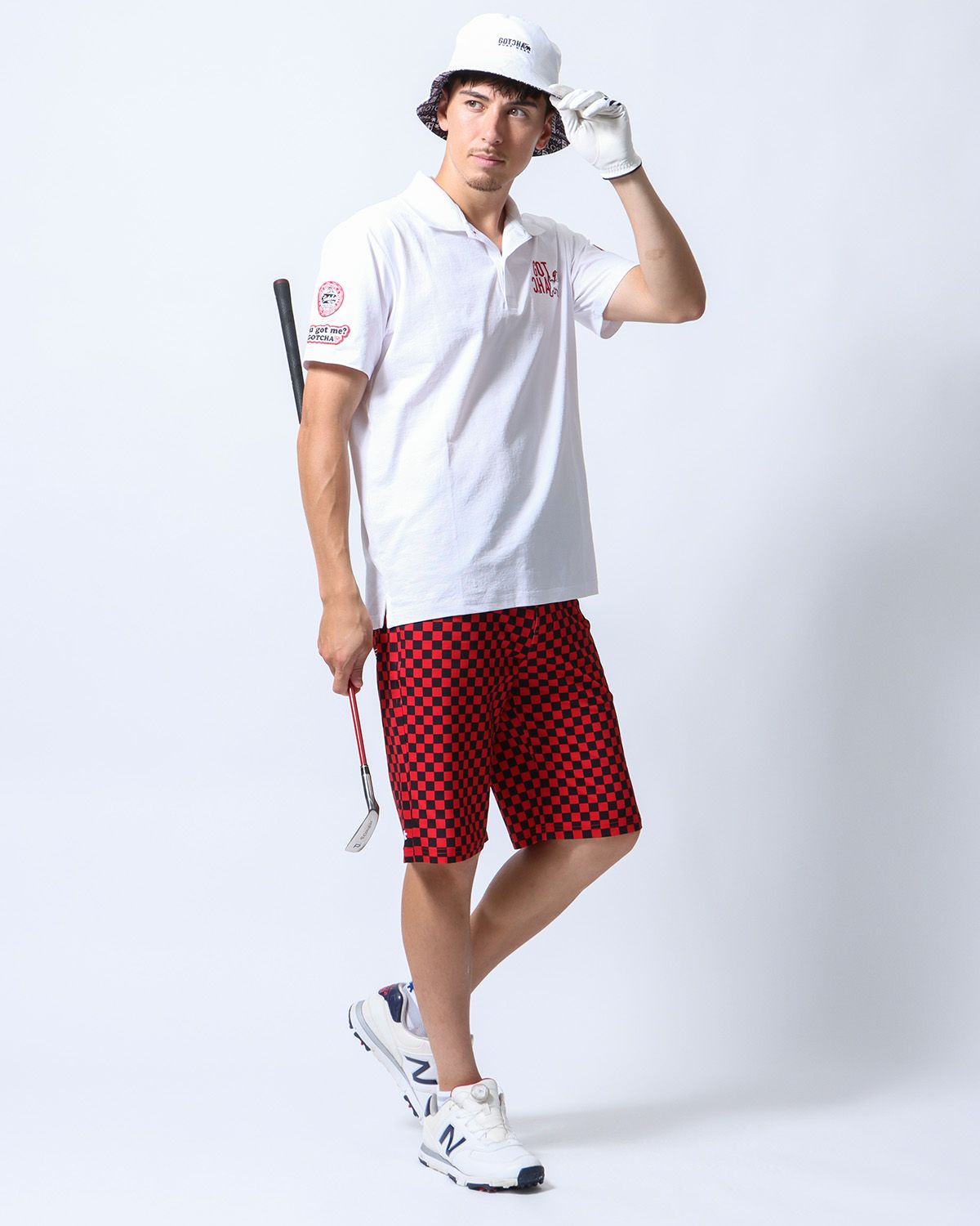 レッド：180cm/70kg(Lサイズ着用)