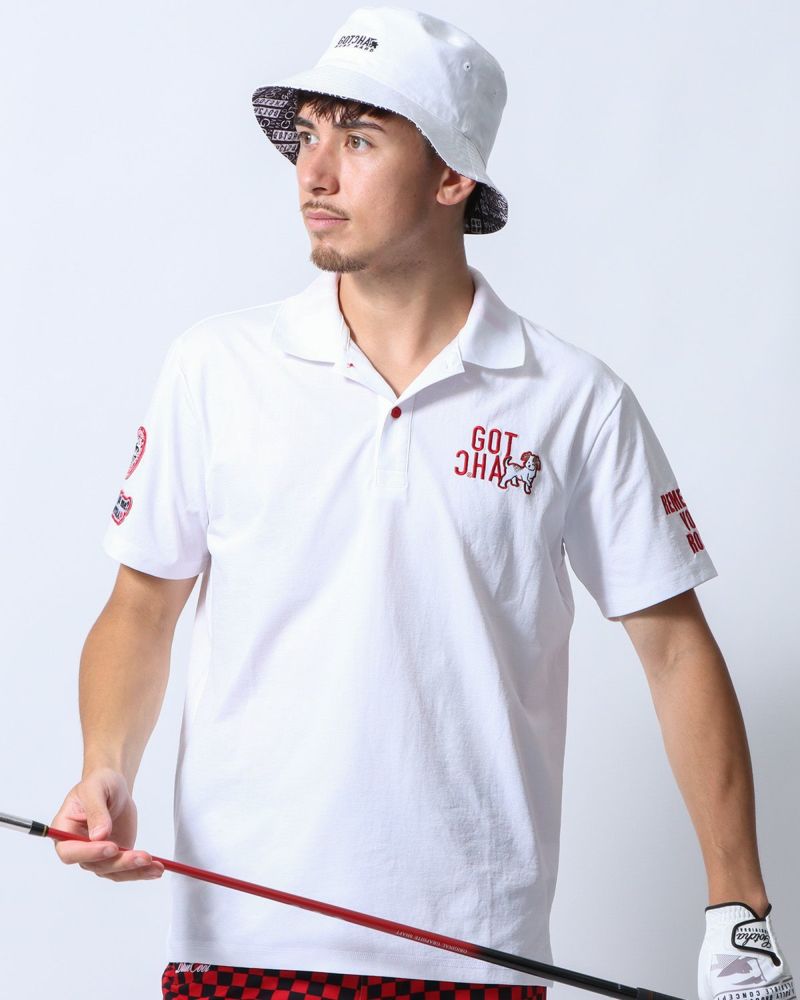 ホワイト：180cm/70kg(Lサイズ着用)