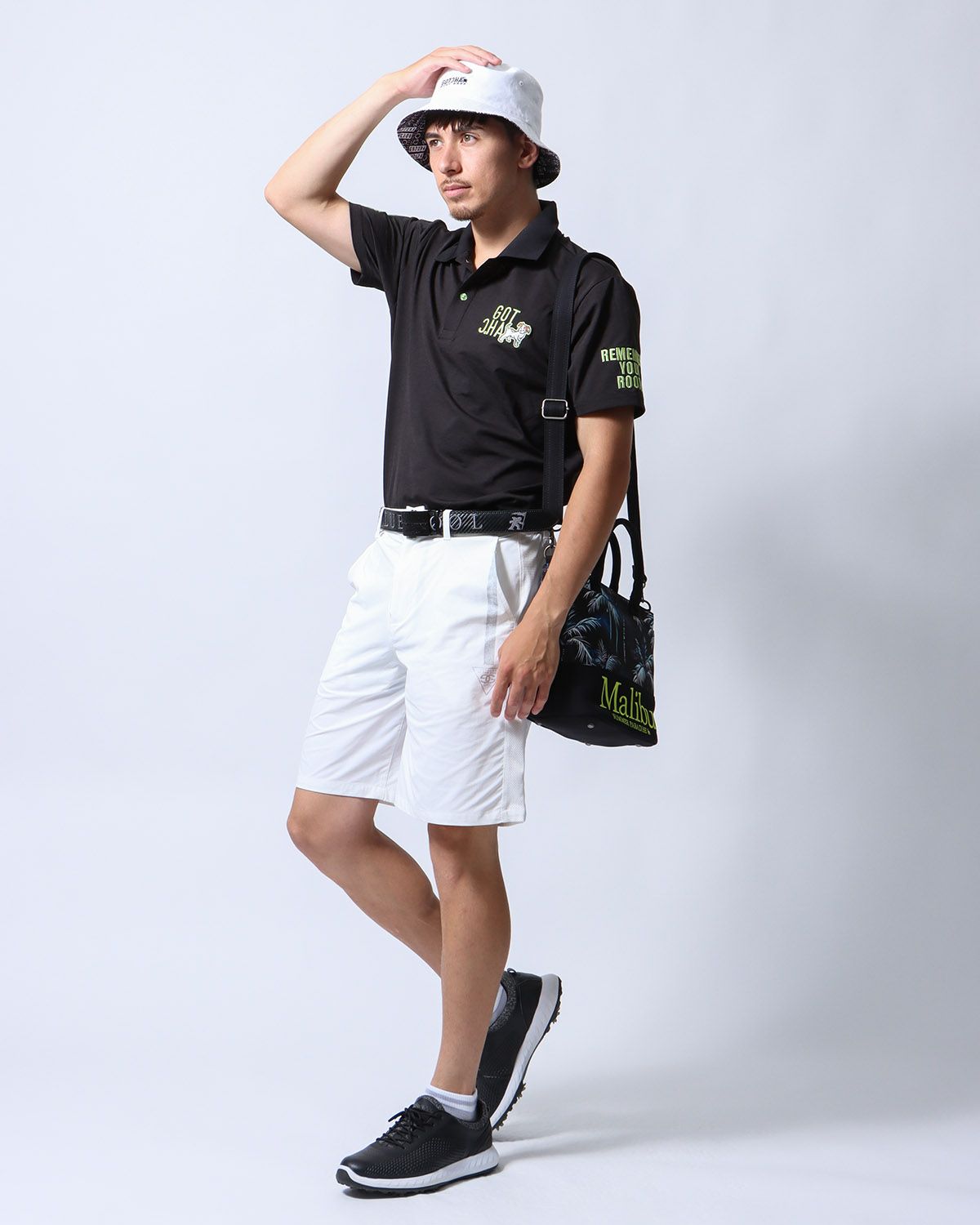 ブラック：180cm/70kg(Lサイズ着用)