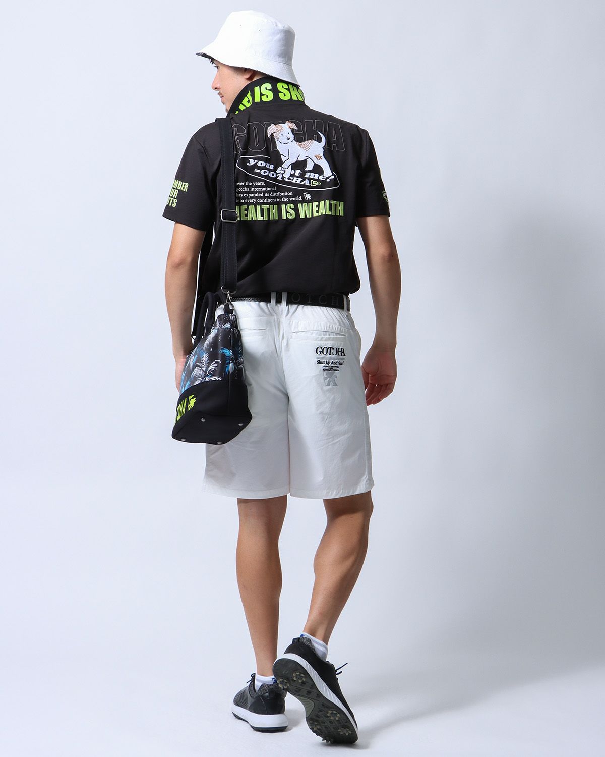 ブラック：180cm/70kg(Lサイズ着用)