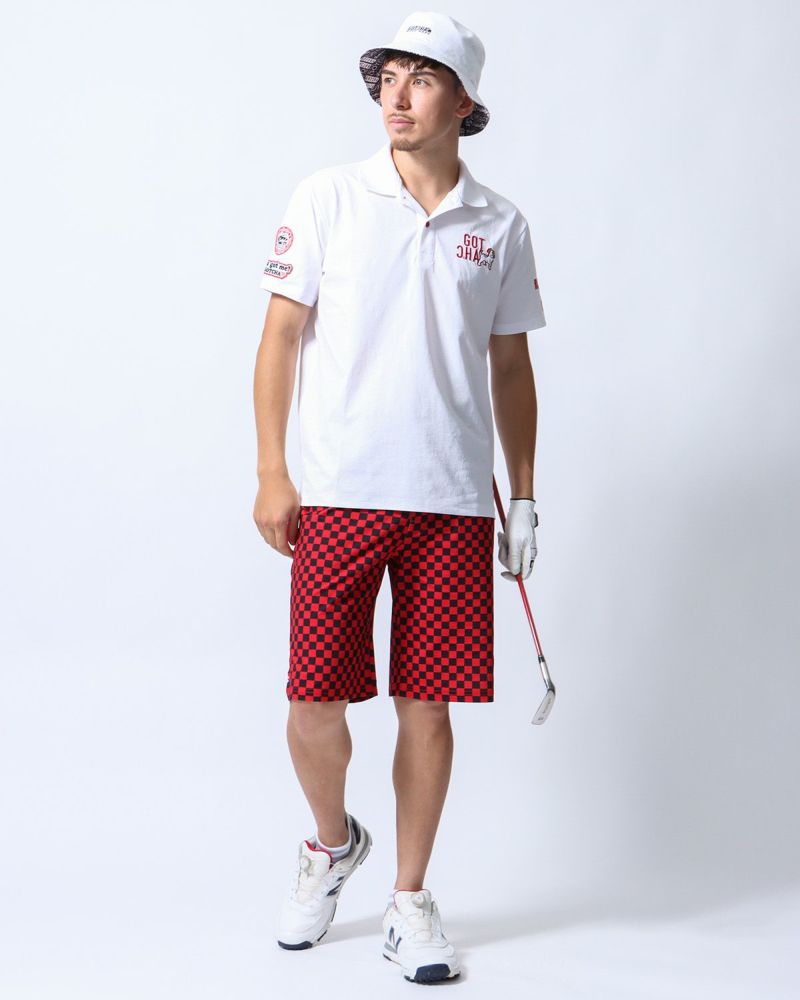 ホワイト：180cm/70kg(Lサイズ着用)