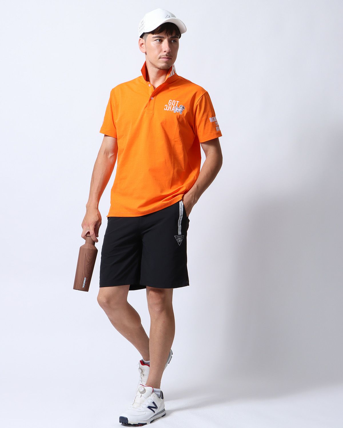 オレンジ：180cm/70kg(Lサイズ着用)