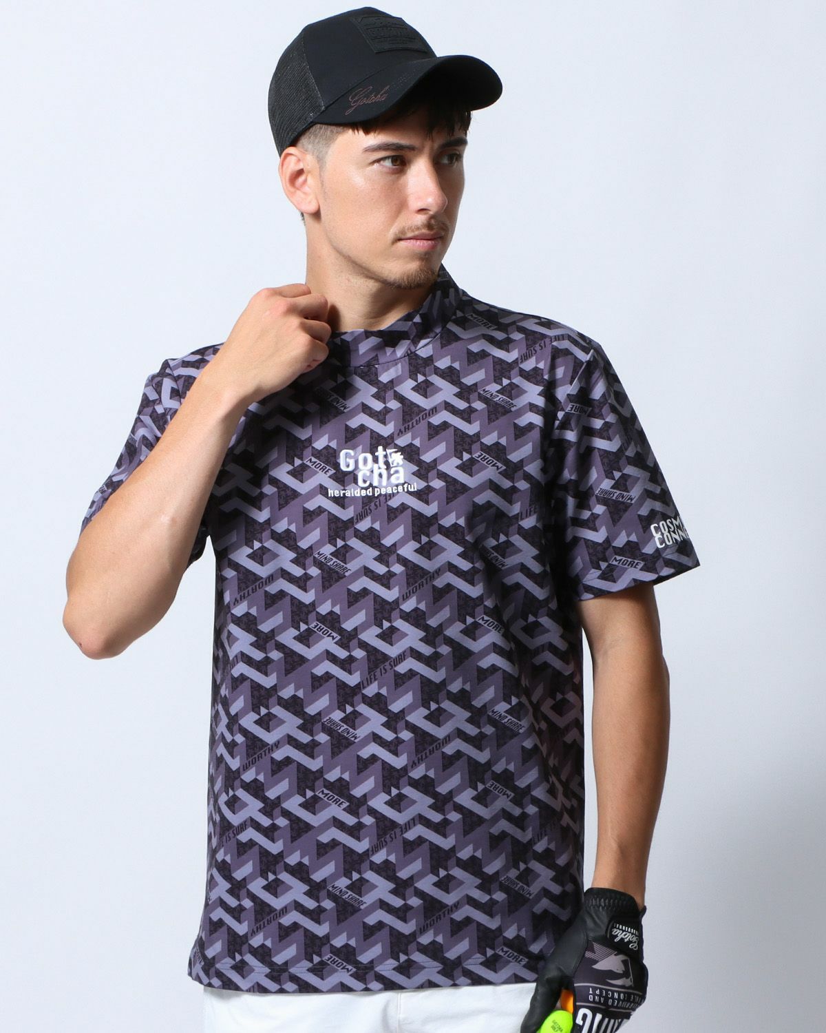 ブラック：180cm/70kg(Lサイズ着用)