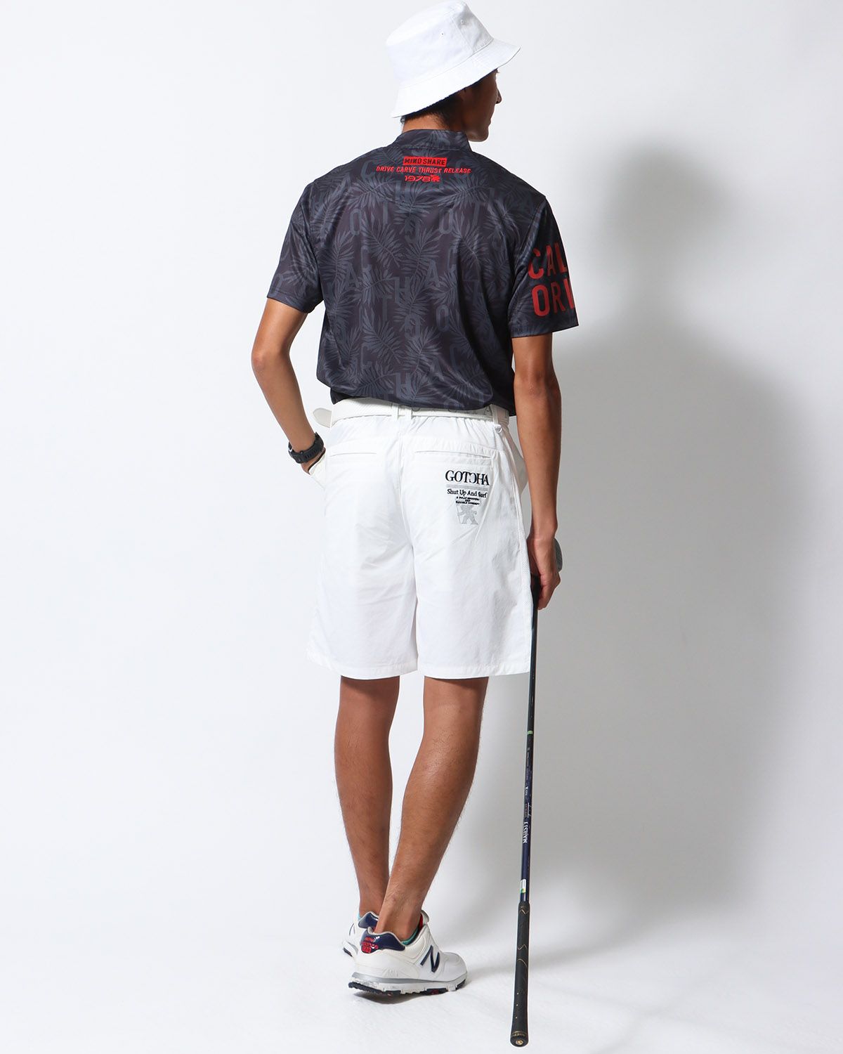 ブラック：178cm/68kg(Lサイズ着用)