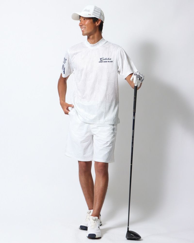 ホワイト：178cm/68kg(Lサイズ着用)