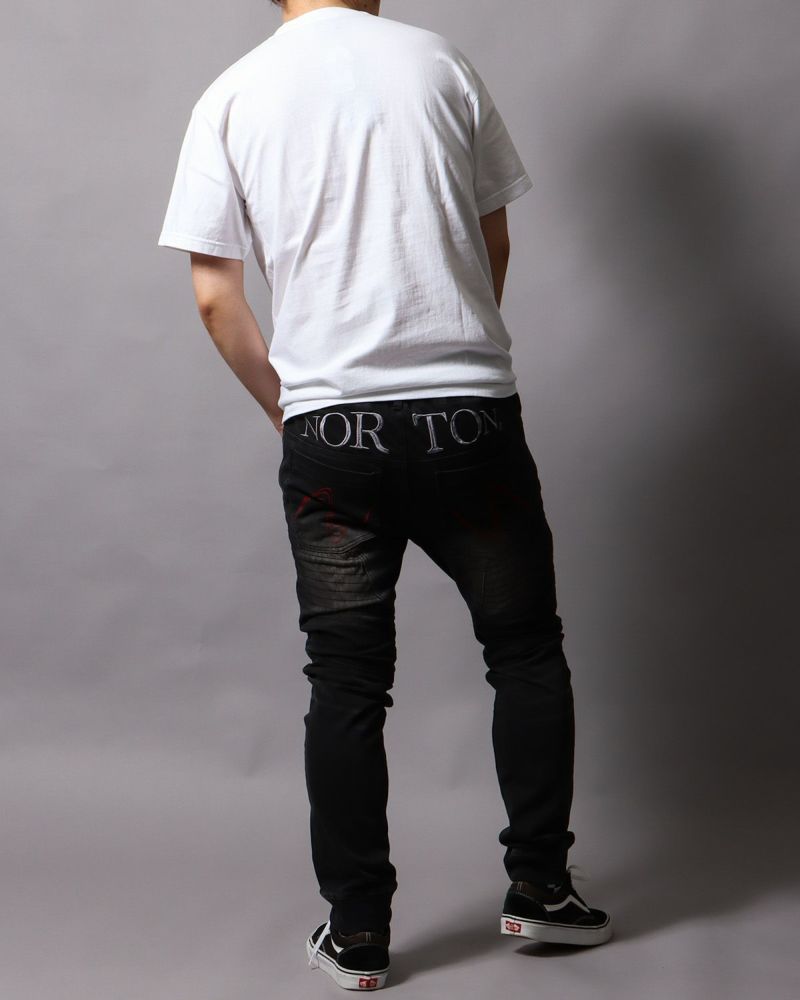 ブラック：178cm/75kg(Lサイズ着用)