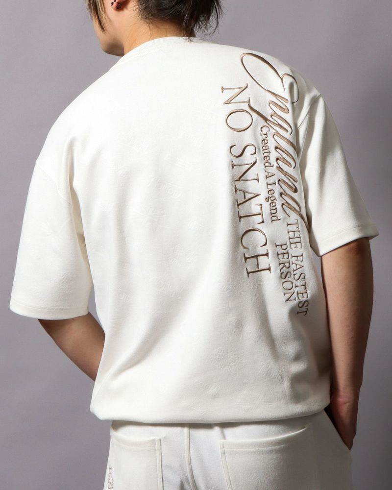 オフホワイト：178cm/75kg(Lサイズ着用)