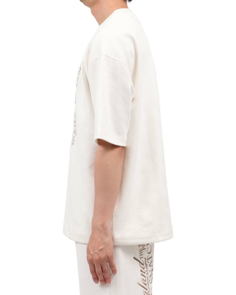 オフホワイト：174cm62kg(Lサイズ着用)