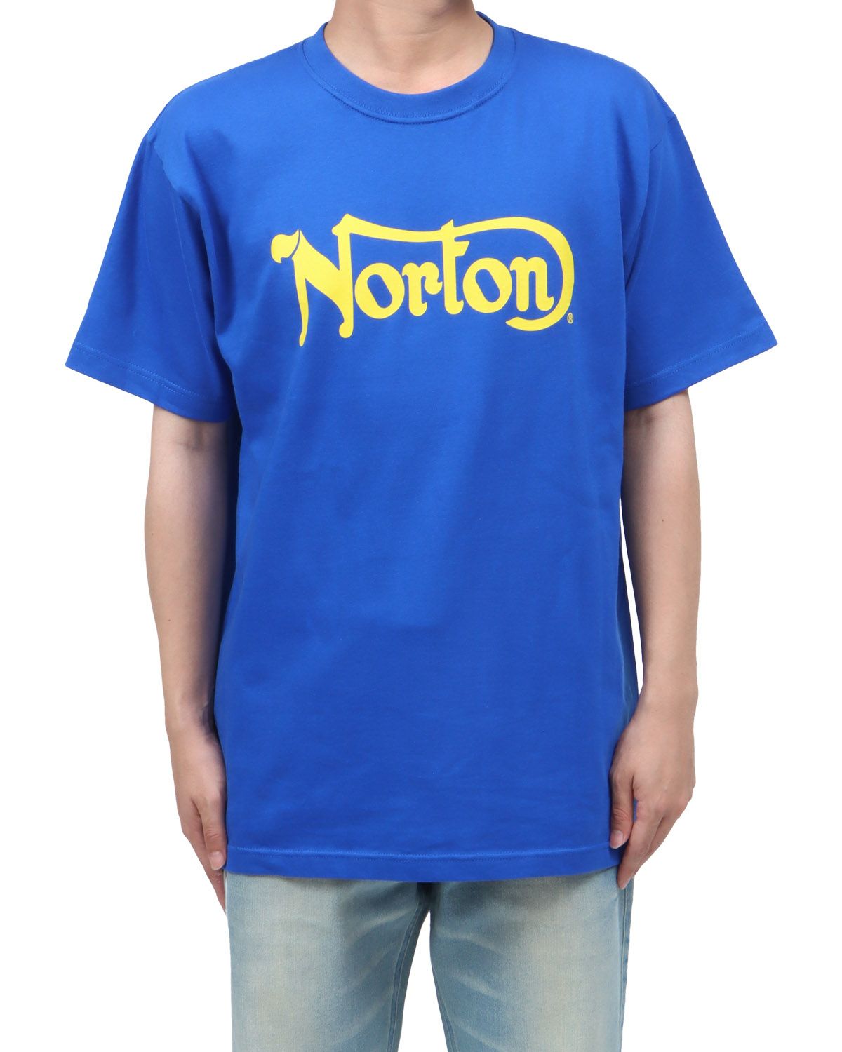 ロイヤルブルー：173cm63kg(Lサイズ着用)　