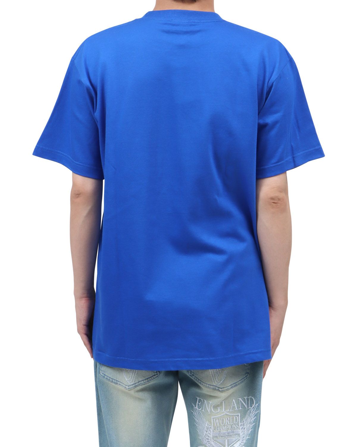 ロイヤルブルー：173cm63kg(Lサイズ着用)　