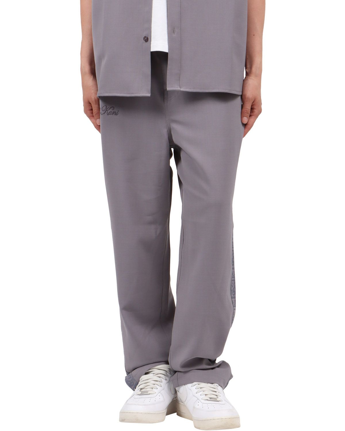 グレー：174cm62kg(Mサイズ着用)