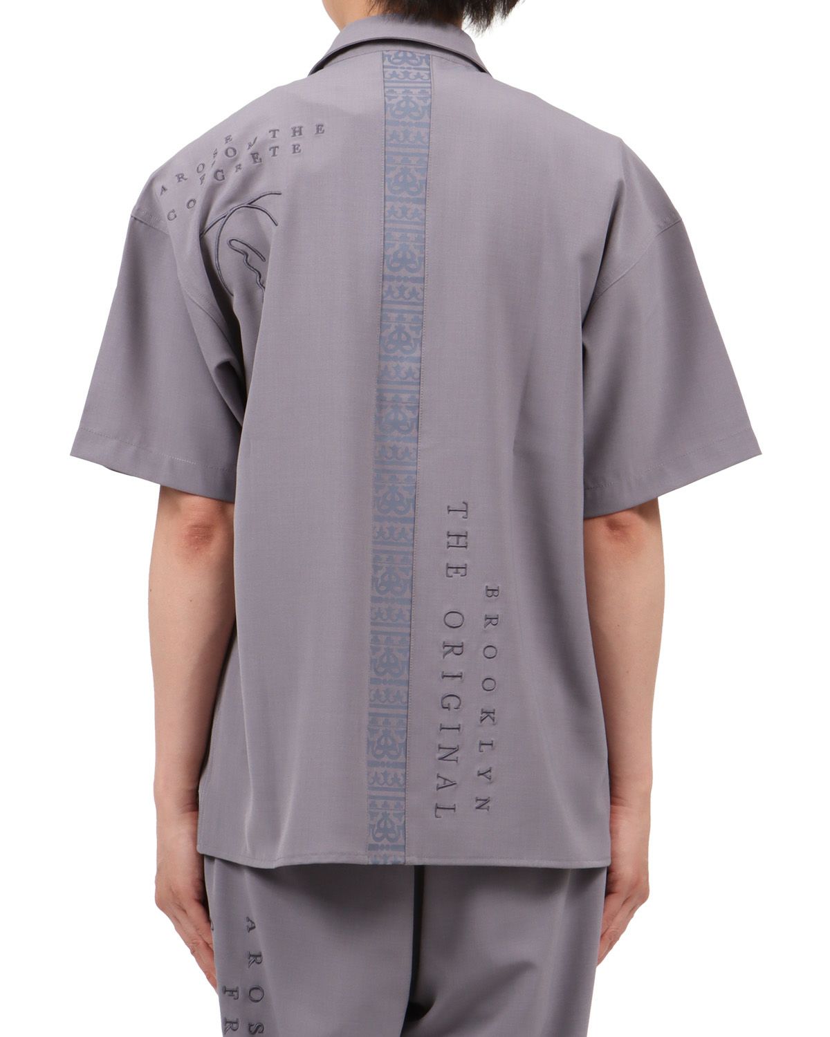 グレー：174cm62kg(Lサイズ着用)