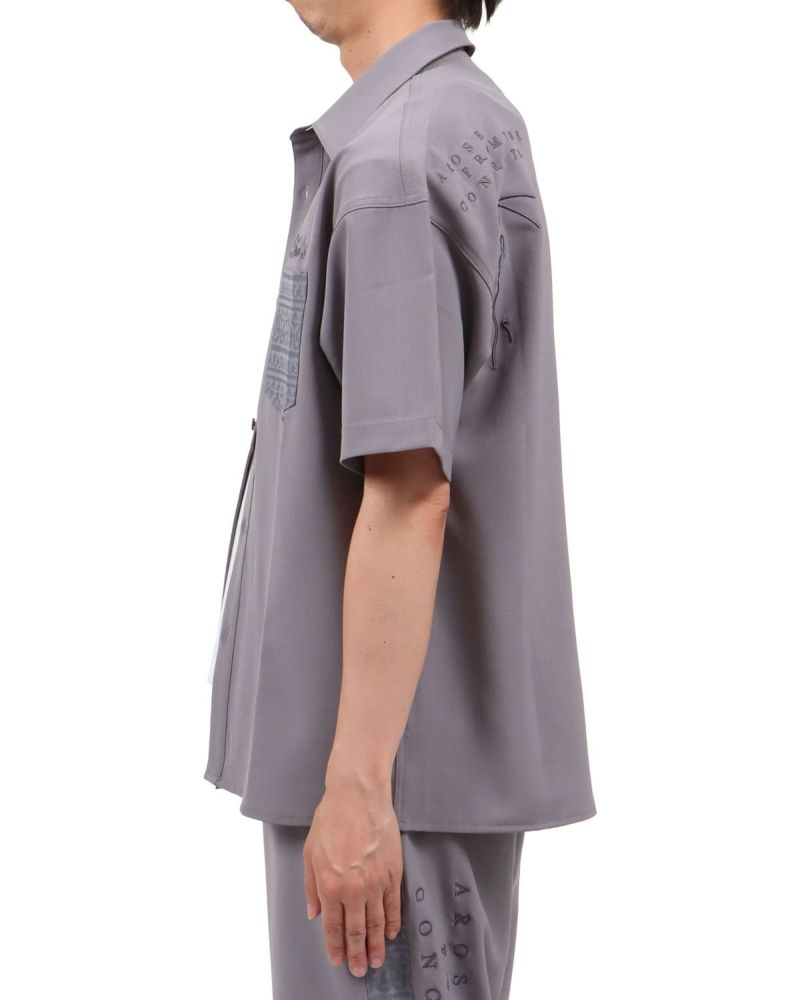 グレー：174cm62kg(Lサイズ着用)