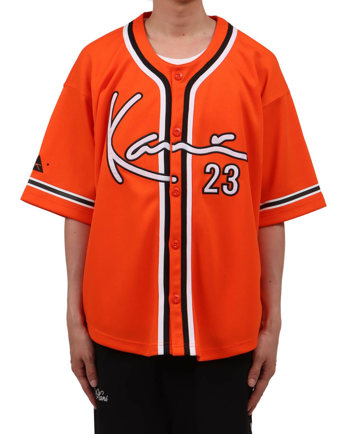 オレンジ：174cm62kg(Lサイズ着用)