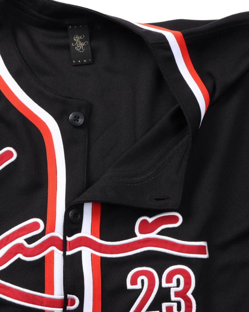 レア希少 新品 カールカナイ KARL KANI ベースボールシャツ 匿名配送 Karl Kani] S/L ベースボール シャツ | PEET ONLINE STORE