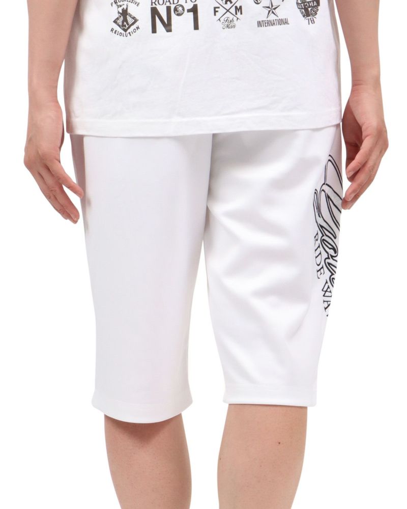 ホワイト：174cm62kg(Mサイズ着用)